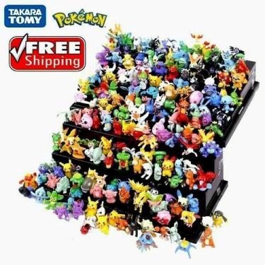 Imagem de 144 Bonecas Pokemon Go Pikachu Figuras Brinquedo para Crianças Kit 144
