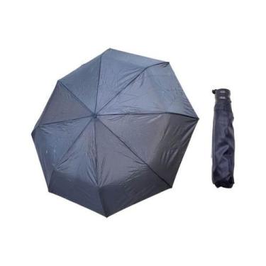 Imagem de Guarda Chuva Sombrinha Manual Cabe Na Bolsa Azul - 96165_electros1