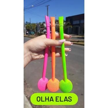 Imagem de Bombas inox coloridas - BENDITO CHIMA, Rosa