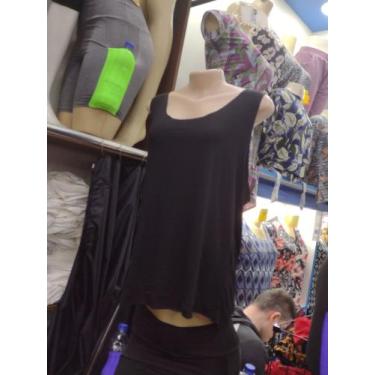 Imagem de Regata feminina de malhar - Proença moda fitness , Branco m, tamanho u