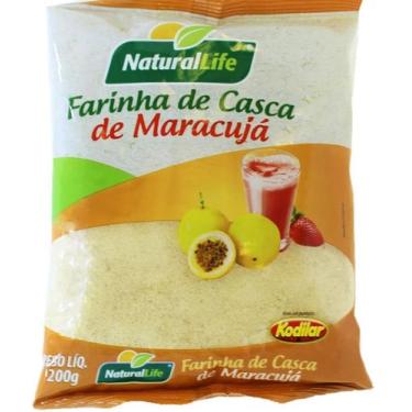 Imagem de Farinha De Casca De Maracujá 200g - Natural Life Kodilar