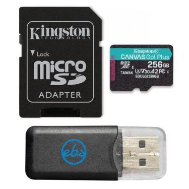 Imagem de Cartão de memória Kingston 256GB microSDXC Canvas Go Plus Class 10 - E