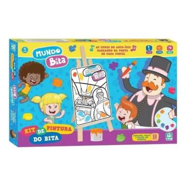 Imagem de Kit de Pintura Mundo Bita em Madeira - Nig Brinquedos
