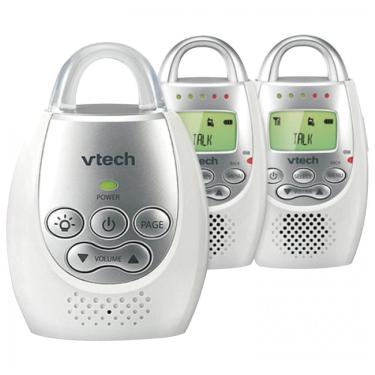 Imagem de Babá Eletrônica VTech DM2212 com Alcance de até 304,8 m, Alerta Sonoro Vibratório, Intercomunicador Bidirecional, Luz Noturna