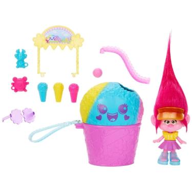 Imagem de Boneca Trolls Fun Fair Surprise com 10 acessórios Temáticos de Carnaval, Mattel