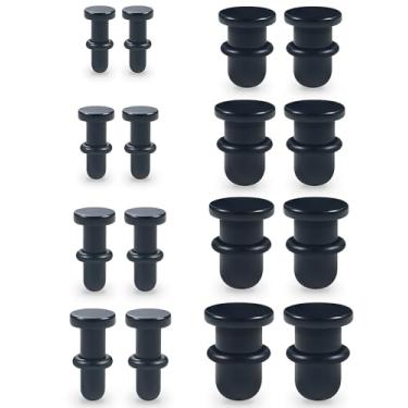 Imagem de Kwoencxi 14G-00G Acrílico Transparente Túneis Plugues Plugues de Alongamento Plugues de Plástico para Medidores de Orelha Único Alargador Extensor Calibre Kit de Medição de Estiramento Mulheres Homens