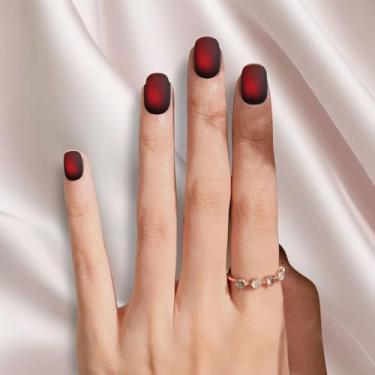 Imagem de Conjunto de 24 peças de adesivos de arte de unhas DIY para mulheres, fácil de aplicar, reutilizáveis, para festas, uso diário, viagens, escritório, salão de beleza, manicure em casa