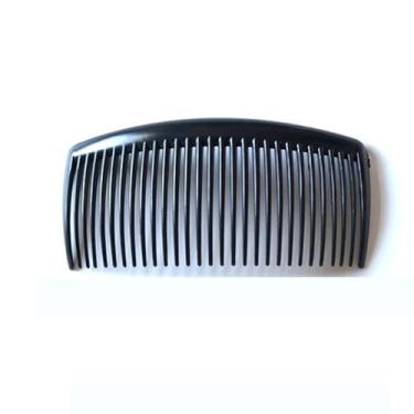 Imagem de Pente lateral grande pente de cabelo curvado para mulheres cabelo fino, pente de cabelo forte para mulheres coque chignon up-fazer estilo acessórios de cabelo para meninas