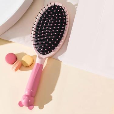 Imagem de Escova de cabelo, pente de cabelo, escova para mulheres, cacheado, molhado, seco para todos os tipos de cabelo