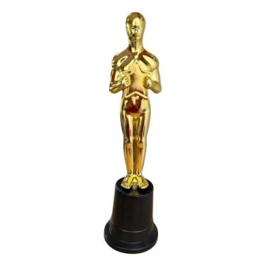 Imagem de Troféu Estatueta Oscar Dourada Hollywood Cinema Premio 22cm (UN) - FUL
