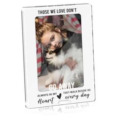 Imagem de Presente de simpatia pela perda de um ente querido, porta-retrato memorial 10 x 15 cm, presentes de luto para perda de família, mãe, pai, avô