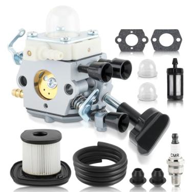 Imagem de AUTOKAY C1M-S261B Carburador com lâmpada primária, filtro de combustível, filtro de ar, vela de ignição para soprador STIHL SH86 SH86C BG86 BG86CE BG86Z BG86CEZ 4241 120 0616