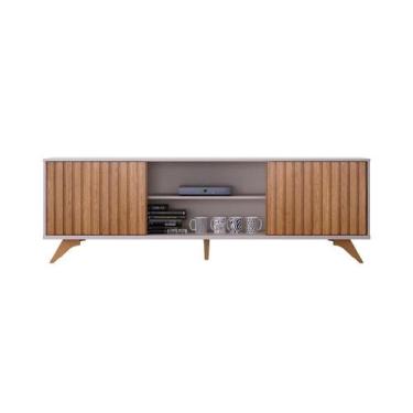 Imagem de Bancada valdemoveis manaus off white/cinamomo, Cinamomo/Off-White