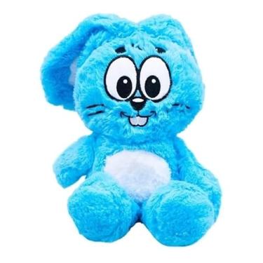 Imagem de Sansão Coelho Premium, Pelúcia Azul Antialérgica, 50 cm, Muito Fofo, Personagem da Mônica