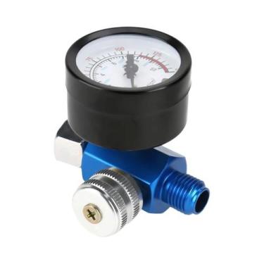 Imagem de Ar Regulador De Pressão, Manômetro, Pistola de Pintura, Pneumático Fer