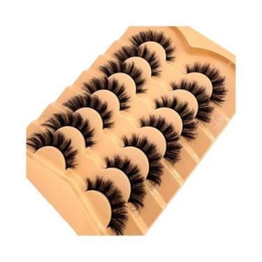 Imagem de Cílios Postiços De Visón Sintético Com Aparência Natural E Volumosa, 7