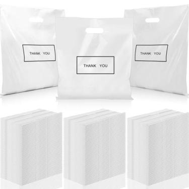 Imagem de Bolsas de agradecimento Janlaugh, 150 unidades grandes com alça de 40 