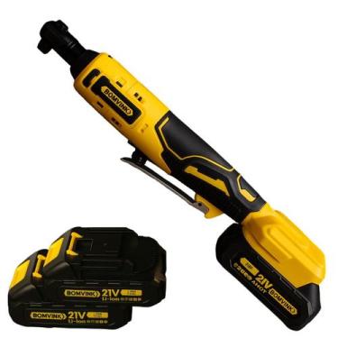 Imagem de Chave Catraca Elétrica Profissional 2 Bateria Maleta Bivolt - RR CASA 