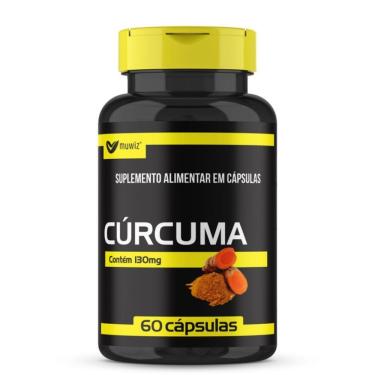 Imagem de Cúrcuma Longa (curcumina) 60 Cápsulas 500mg Muwiz