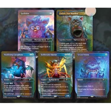 Imagem de MTG Decks & More Compatible with Furby: MTG Secret Lair: Secret Lair x Furby: The Oddbodies​ (Confetti Foil Edition)