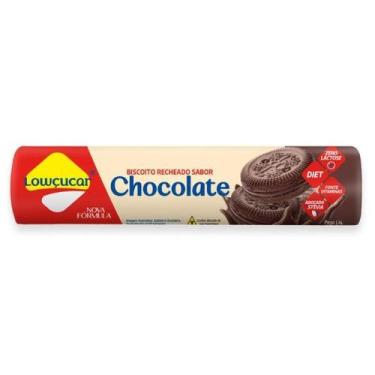 Imagem de Biscoito Recheado Lowçucar Zero Açucares Chocolate 120g