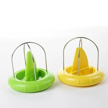 Imagem de Colher Kiwi Zester, ferramenta de cozinha para descascar frutas e legumes macios (laranja)