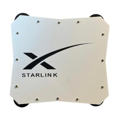 Imagem de Capa Premium de Proteção para Starlink Mini, PVC Expansível com Fechamento Magnético, Compatível com Starlink Mini (Branco)
