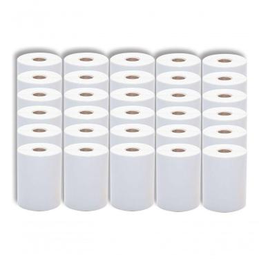 Imagem de 30 Rolos Etiqueta 10x15 Cm Térmica Serrilha E-commerce