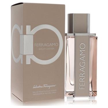 Imagem de Perfume Masculino Salvatore Ferragamo Bright Leather Eau De Toilette 100 Ml