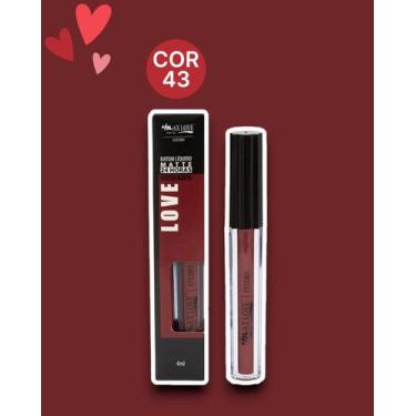 Imagem de Batom Líquido Matte 24h Max Love: Cor Intensa e Conforto (39-44) Cor:2