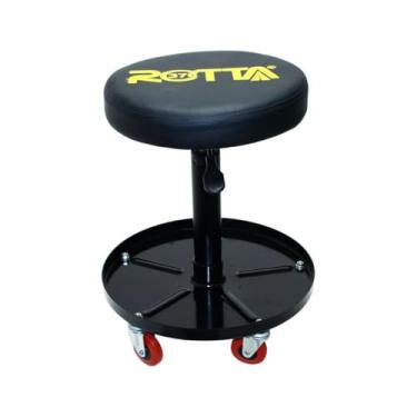 Imagem de Banqueta Para Mecânico Giratória Com Assento Bandeja Preto