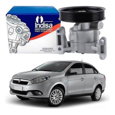 Imagem de Bomba Direção Hidraulica Fiat Grand Siena 1.6 2012 A 2016 - INDISA