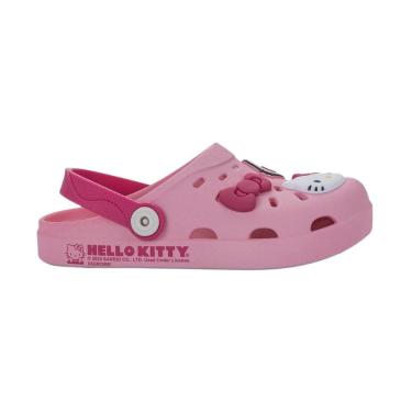 Imagem de Babuche Infantil Rosa Hello Kitty Hype Grendene Kids 23314-Unissex