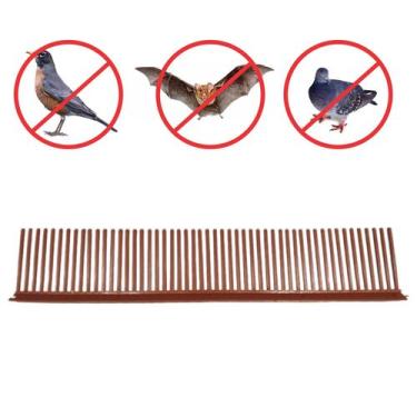 Imagem de 25 Passarinheira Universal Plástica Telhas 12m Marrom - BW Plásticos