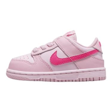 Imagem de Nike Tênis infantil Dunk Low, Rosa macio/espuma rosa/rosa, 16