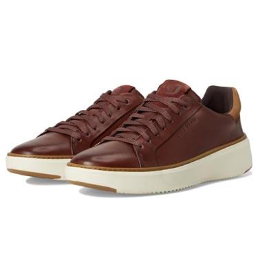 Imagem de Cole Haan Grandpro Topspin Tênis masculino, Tijolo escuro/caramelo novo/marfim, 39