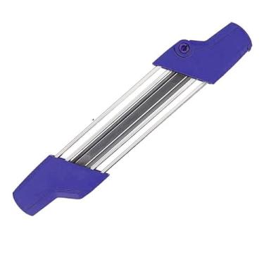 Imagem de Afiador Manual de Serra Elétrica 2-em-1 Faca Fácil Acessórios Esmerilhadeira Portátil para Manutenção Eficiente Aço Premium Cabo Ergonômico Uso