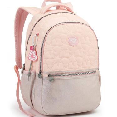 Imagem de Mochila Costas 18 Color Up Passeio Escolar Viagem - Rosa