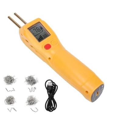 Imagem de Jiawu Kit de Soldagem de Plástico Sem Fio Com Grampeadores Quentes de 200 Unidades, Kit de Soldador de Plástico Recarregável USB para Reparo de Pára-choques, Projetos DIY