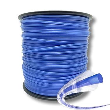 Imagem de Fio Nylon Duplo Profissional Roçadeira Redondo 3.0mm Coextrusado Rolo 2,267kg