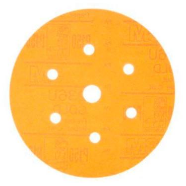 Imagem de Disco de Lixa Grão P320 152mm 3M, Amarelo