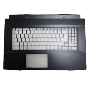 Imagem de Apoio de pulso laptop para MSI Crosshair 17 3077L1C212TA2 E2P-7L1C212-TA2 17,3" Preto Novo