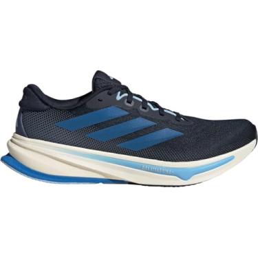 Imagem de adidas Tênis de corrida masculino Supernova Rise 2, Tinta/azul-royal brilhante/céu claro, 50