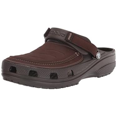Imagem de Sandália crocs yukon vista ii lr clog espresso/mushroom - 39