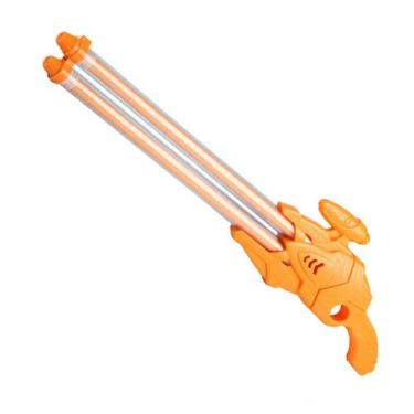 Imagem de Pistola Arminha De Água Para Crianças Fuzil Pressão Laranja - XCELL