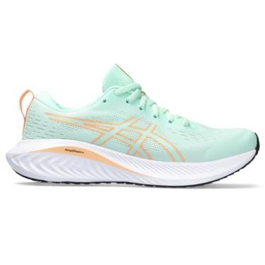 Imagem de ASICS Tênis de corrida feminino Gel-Excite 10, Matiz menta/laranja brilhante, 42