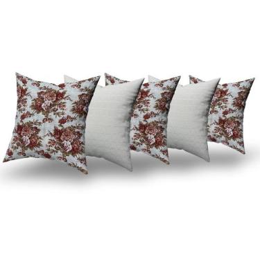 Imagem de Almofadas Decorativas 5 Unidades Com Ziper e Refil Silicone - RT, KAST