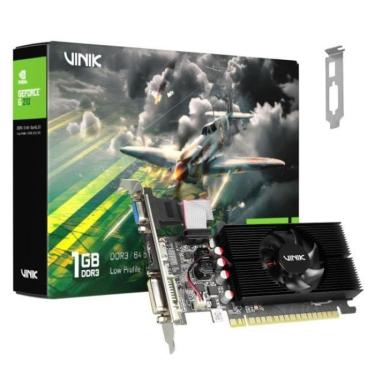 Imagem de Placa de video Gpu Geforce G 210 1Gb Ddr3 64 Bit Vinik Low Profile Single Fan Gpuvk2101Gblp0H2-Unissex