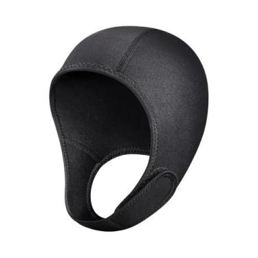 Imagem de Touca De Mergulho Impermeável De Neoprene 3MM Para Surf, Mergulho, Pes
