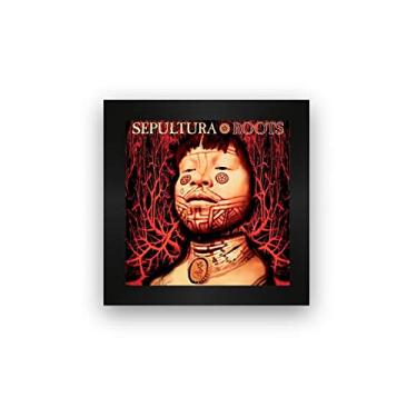 Imagem de Quadro azulejo com moldura Sepultura Roots